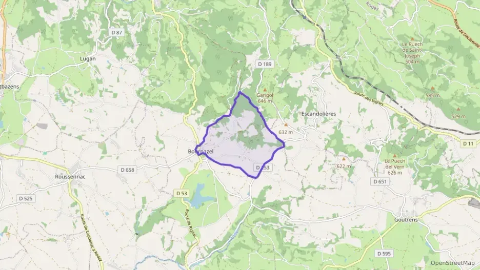 Maison 72 m² quatre pièces à vendre à Bournazel Maison 72 m² quatre pièces à vendre à Bournazel