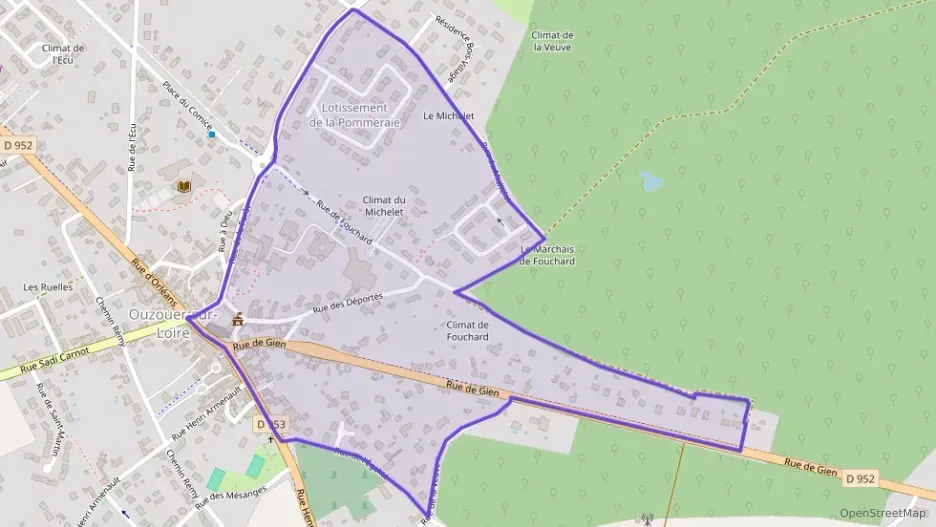 Maison 89 m² quatre pièces à vendre à Ouzouer-sur-Loire