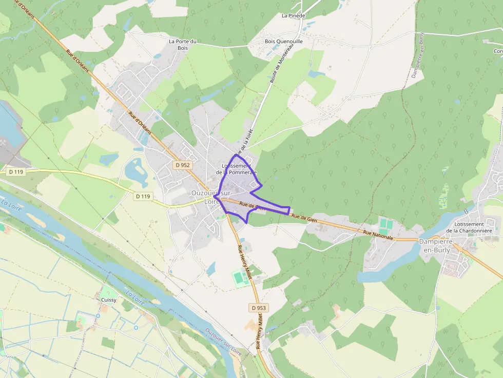 Maison 89 m² quatre pièces à vendre à Ouzouer-sur-Loire