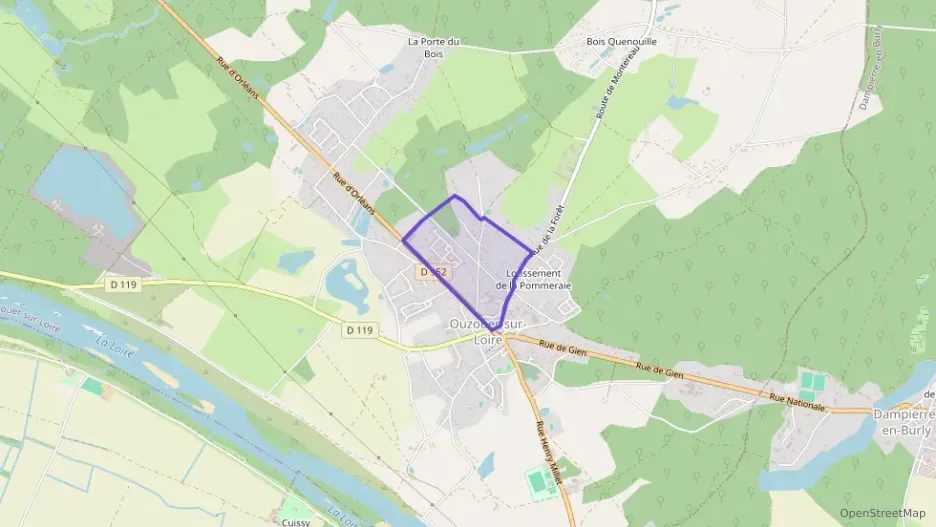 Maison 101 m² cinq pièces à vendre à Ouzouer-sur-Loire