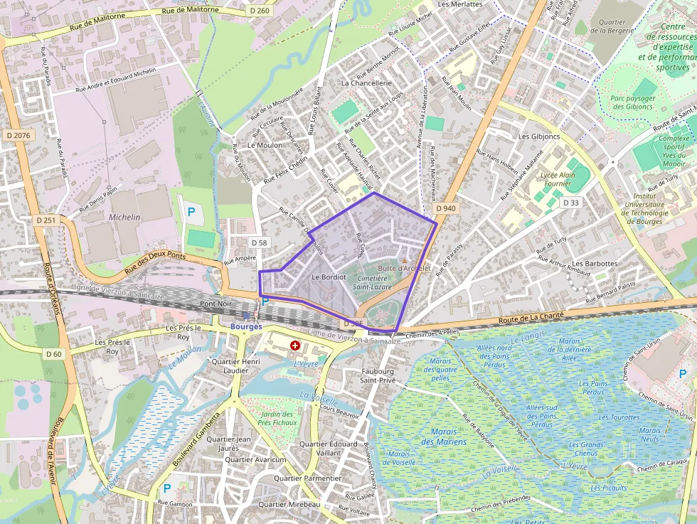 Maison 73 m² trois pièces à vendre à Bourges