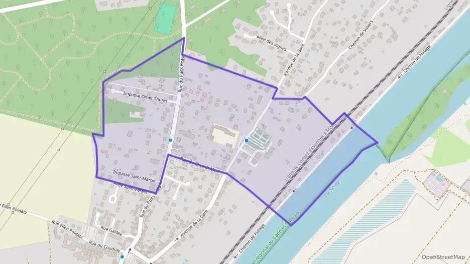 Maison 85 m² quatre pièces à vendre à Saint-Fargeau-Ponthierry