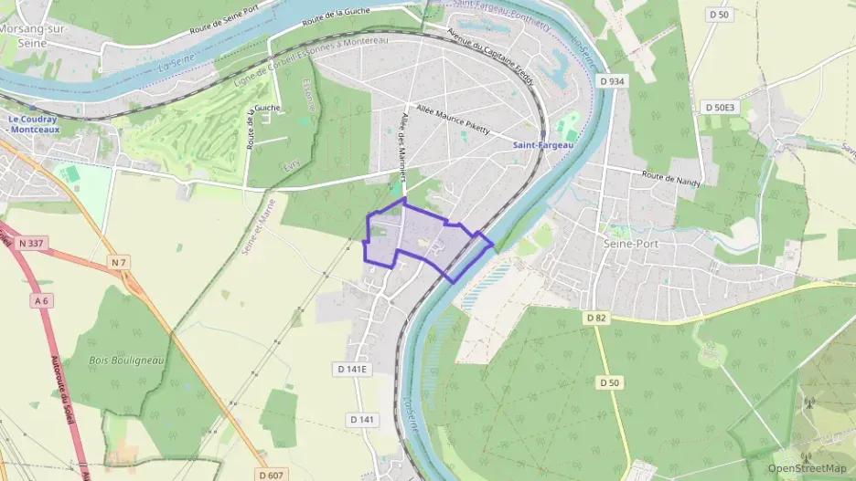 Maison 85 m² quatre pièces à vendre à Saint-Fargeau-Ponthierry