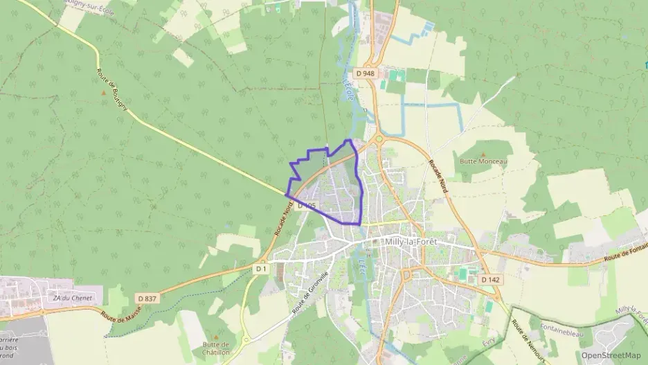 Maison 126 m² trois pièces à vendre à Milly-la-Forêt Maison 126 m² trois pièces à vendre à Milly-la-Forêt