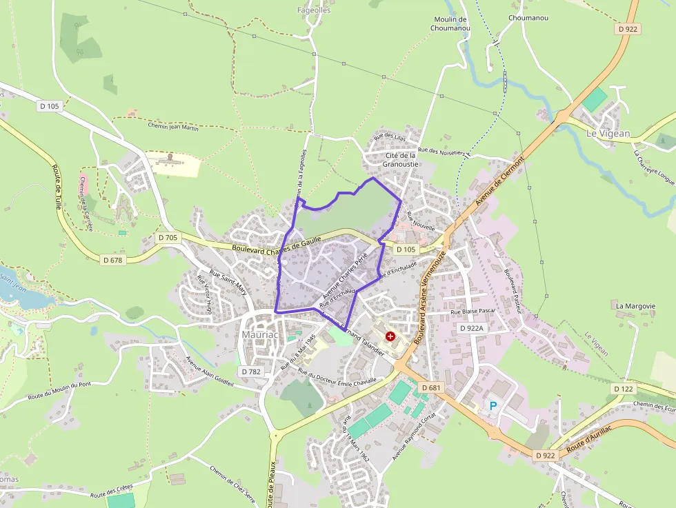 Maison 94 m² quatre pièces à vendre à Mauriac