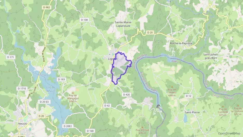 Maison 113 m² cinq pièces à vendre à Liginiac Maison 113 m² cinq pièces à vendre à Liginiac