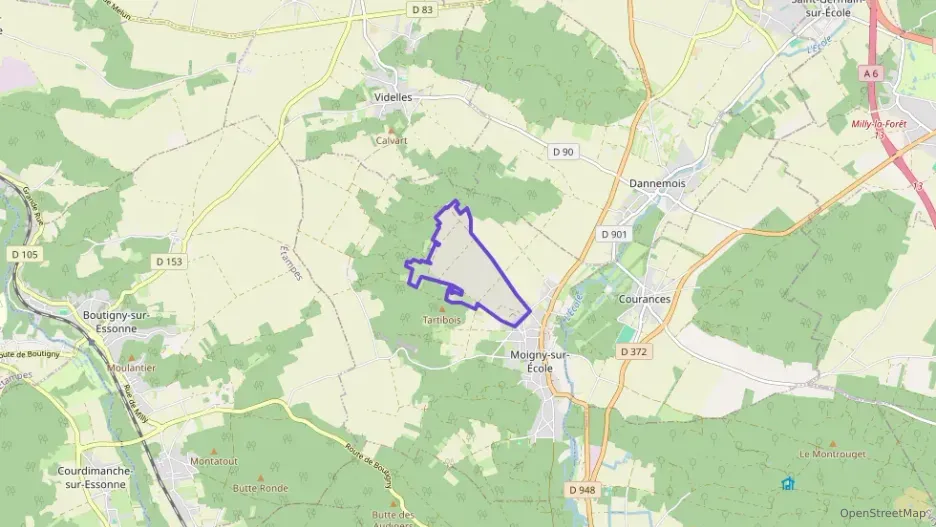 Maison 96 m² cinq pièces à vendre à Moigny-sur-École Maison 96 m² cinq pièces à vendre à Moigny-sur-École