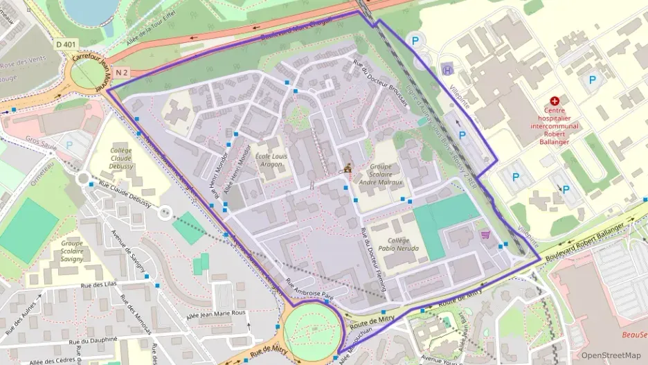 Maison 93 m² quatre pièces à vendre à Aulnay-sous-Bois