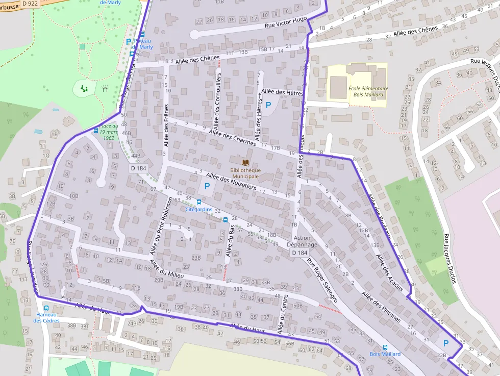 Maison 48 m² trois pièces à vendre à Marly-la-Ville