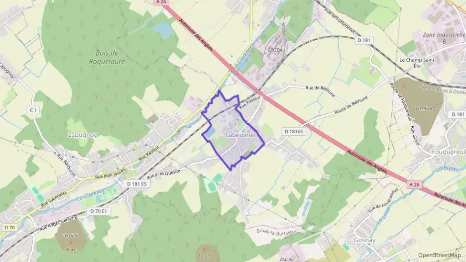 Maison 54 m² trois pièces à vendre à Labeuvrière Maison 54 m² trois pièces à vendre à Labeuvrière
