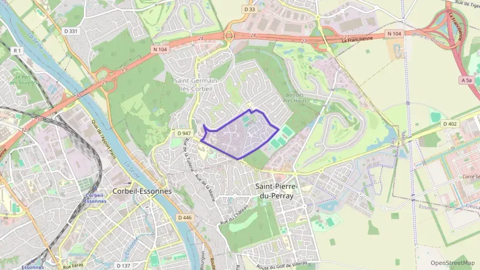 Maison 82 m² quatre pièces à vendre à Saint-Germain-lès-Corbeil Maison 82 m² quatre pièces à vendre à Saint-Germain-lès-Corbeil