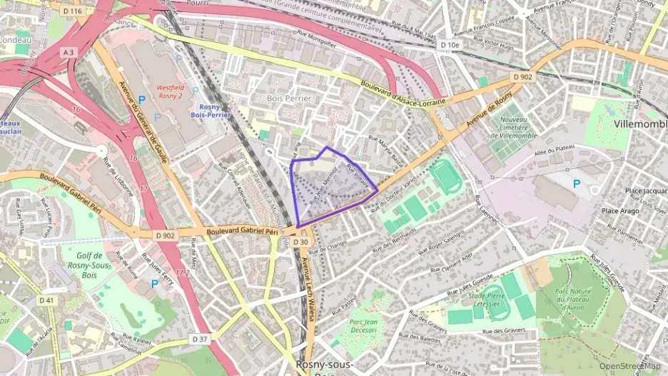 Maison 56 m² trois pièces à vendre à Rosny-sous-Bois