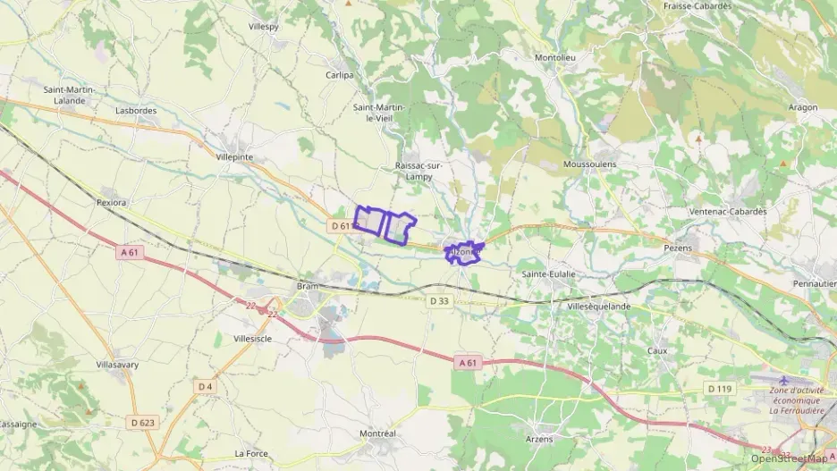 Maison 105 m² six pièces à vendre à Alzonne