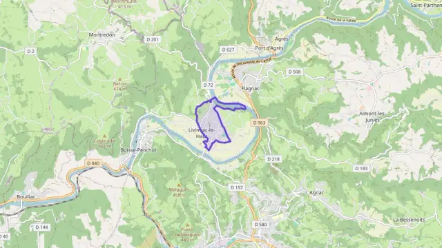 Maison 64 m² trois pièces à vendre à Livinhac-le-Haut