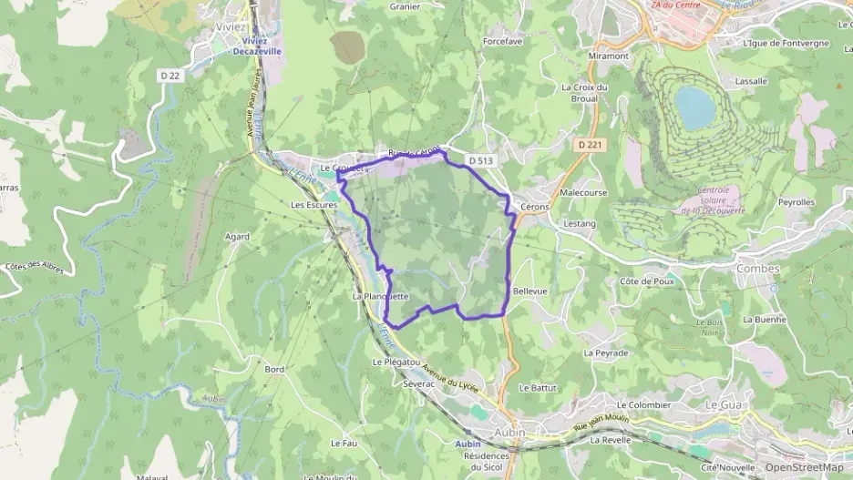 Maison 100 m² cinq pièces à vendre à Aubin Maison 100 m² cinq pièces à vendre à Aubin