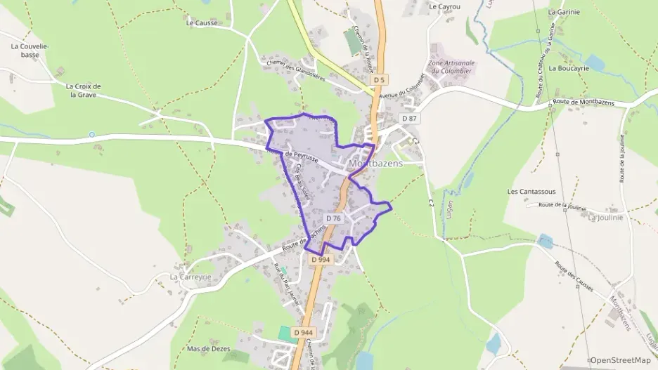 Maison 106 m² quatre pièces à vendre à Montbazens Maison 106 m² quatre pièces à vendre à Montbazens