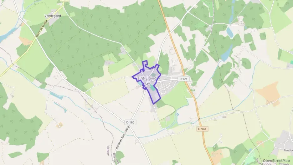 Maison 150 m² sept pièces à vendre à Saint-Éloy-de-Gy