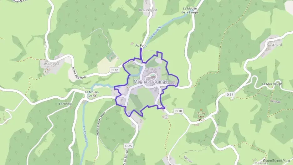 Maison 94 m² trois pièces à vendre à Magnat-l`Étrange Maison 94 m² trois pièces à vendre à Magnat-l`Étrange