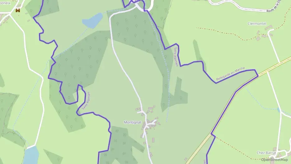 Maison 68 m² trois pièces à vendre à Saint-Alpinien Maison 68 m² trois pièces à vendre à Saint-Alpinien