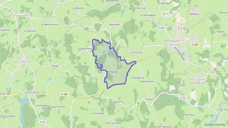 Maison 68 m² trois pièces à vendre à Saint-Alpinien Maison 68 m² trois pièces à vendre à Saint-Alpinien