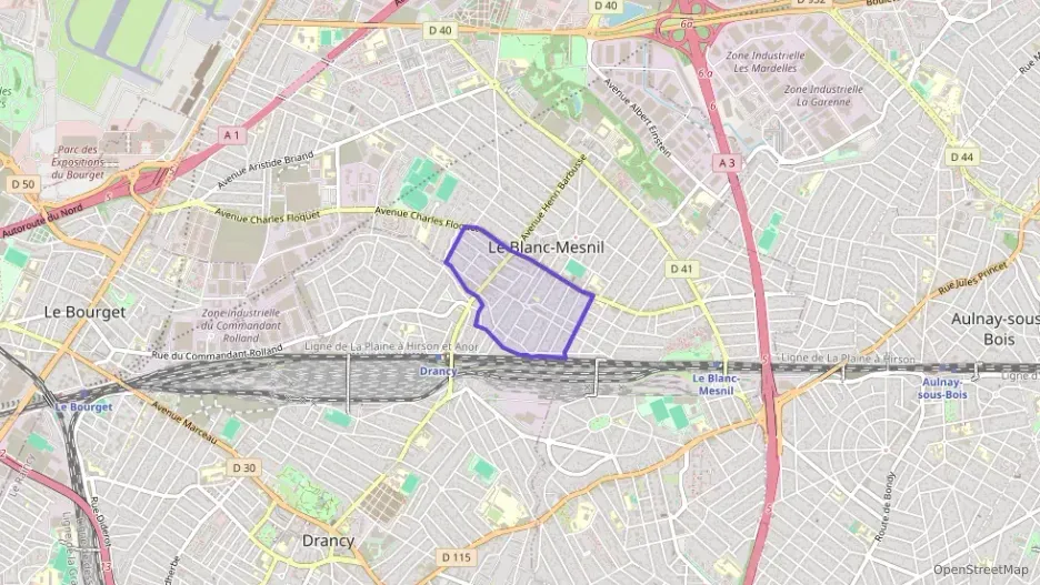 Maison 93 m² quatre pièces à vendre à Le Blanc-Mesnil