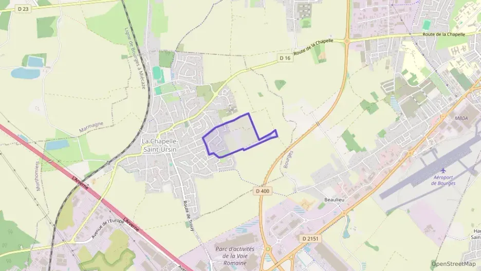 Maison 79 m² quatre pièces à vendre à La Chapelle-Saint-Ursin Maison 79 m² quatre pièces à vendre à La Chapelle-Saint-Ursin