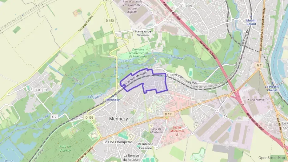 Maison 73 m² trois pièces à vendre à Mennecy