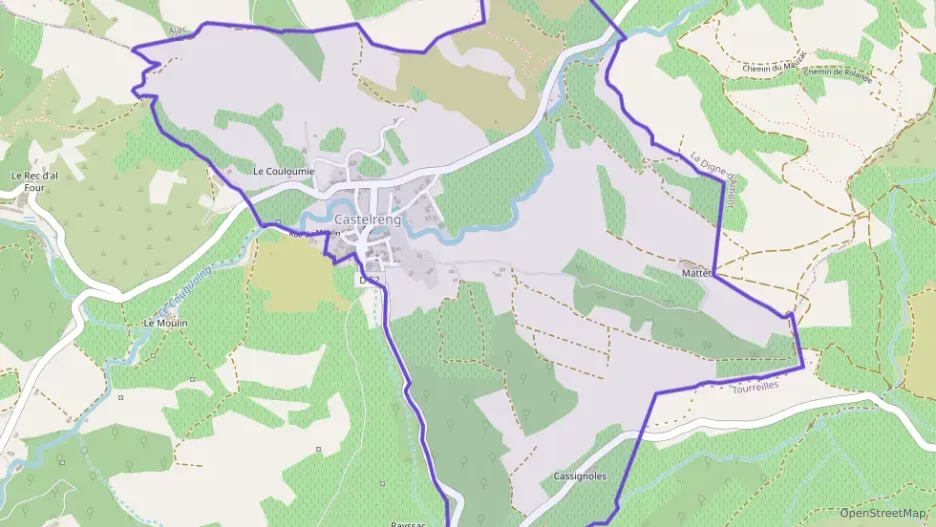 Maison 60 m² trois pièces à vendre à Castelreng Maison 60 m² trois pièces à vendre à Castelreng