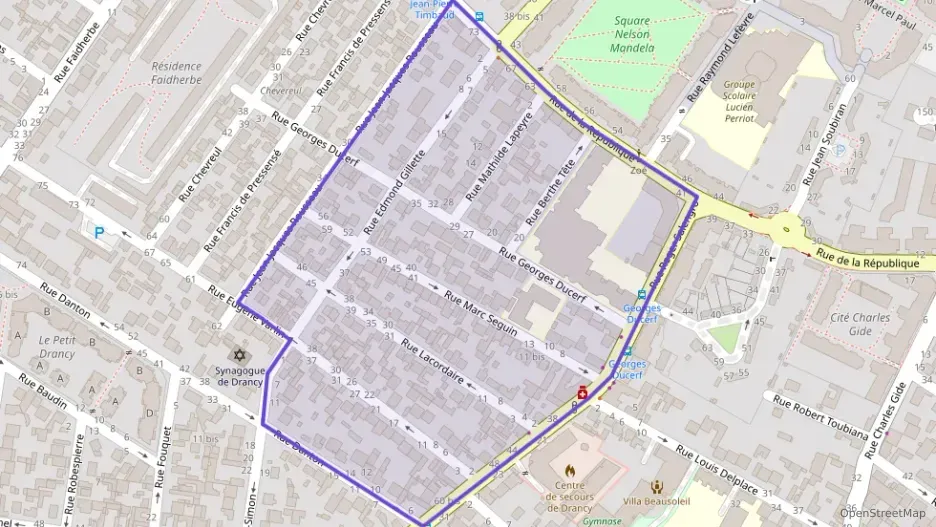 Maison 61 m² quatre pièces à vendre à Drancy