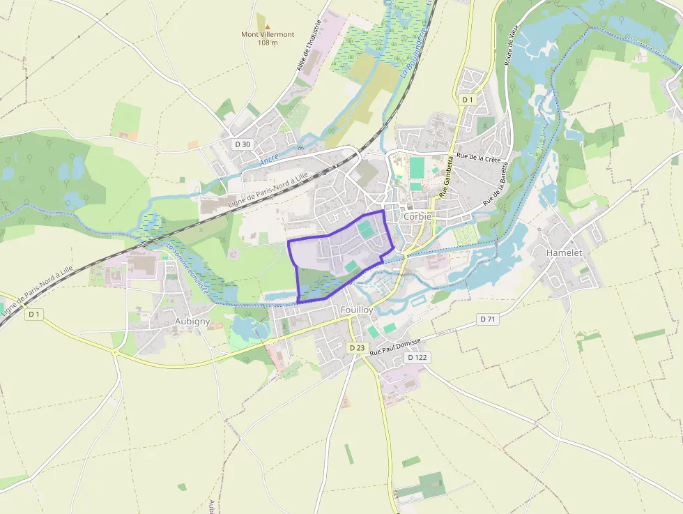 Maison 124 m² quatre pièces à vendre à Corbie