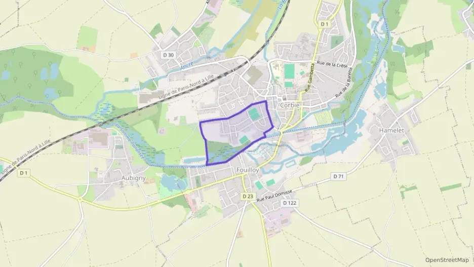 Maison 124 m² quatre pièces à vendre à Corbie Maison 124 m² quatre pièces à vendre à Corbie