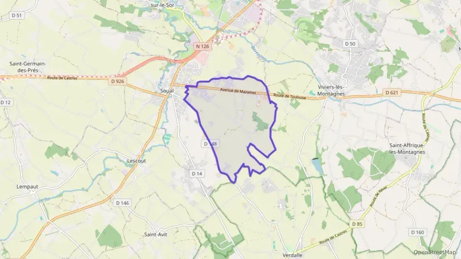 Maison 88 m² quatre pièces à vendre à Soual