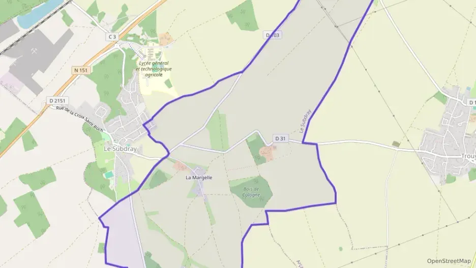 Maison 83 m² trois pièces à vendre à Le Subdray Maison 83 m² trois pièces à vendre à Le Subdray