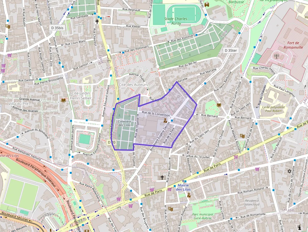 Maison 74 m² trois pièces à vendre à Les Lilas