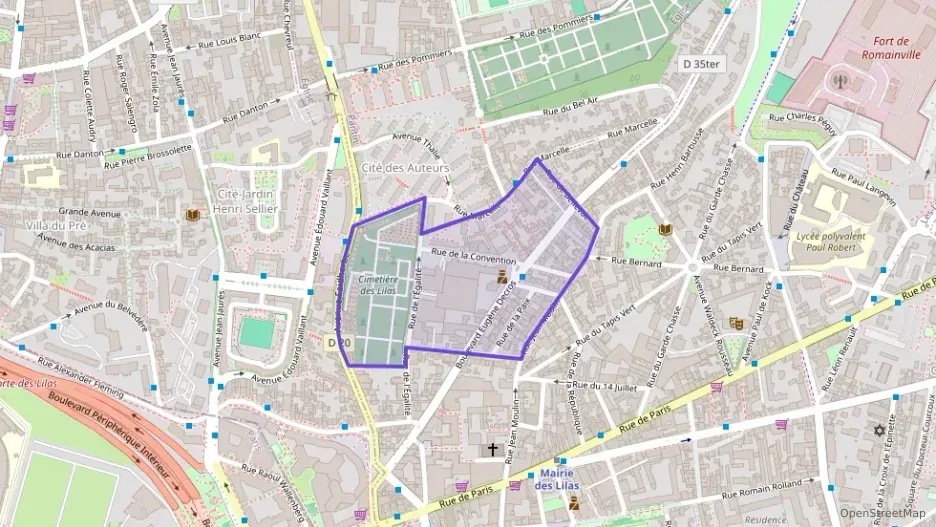 Maison 74 m² trois pièces à vendre à Les Lilas