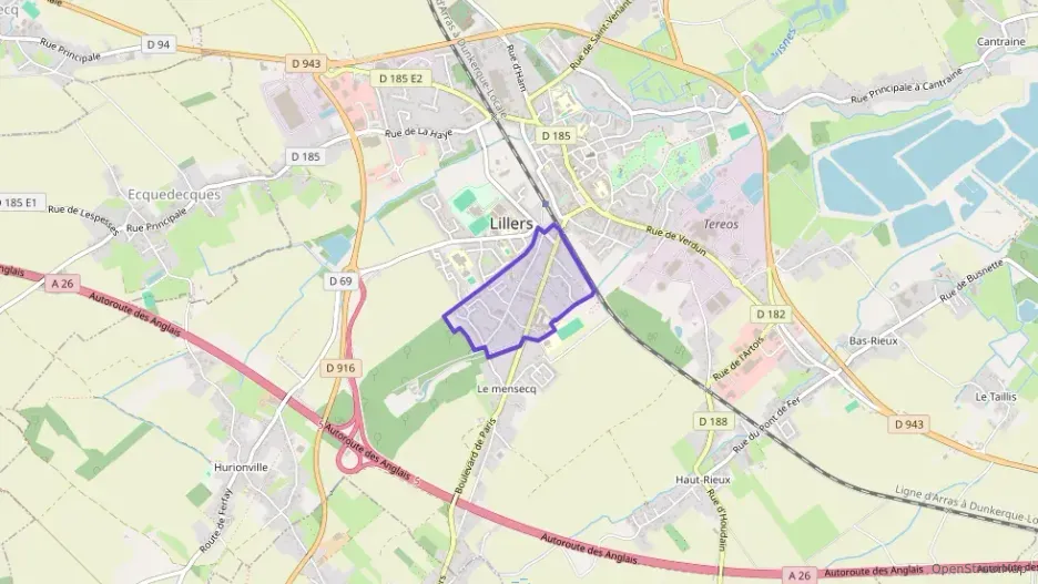 Maison 68 m² quatre pièces à vendre à Lillers Maison 68 m² quatre pièces à vendre à Lillers