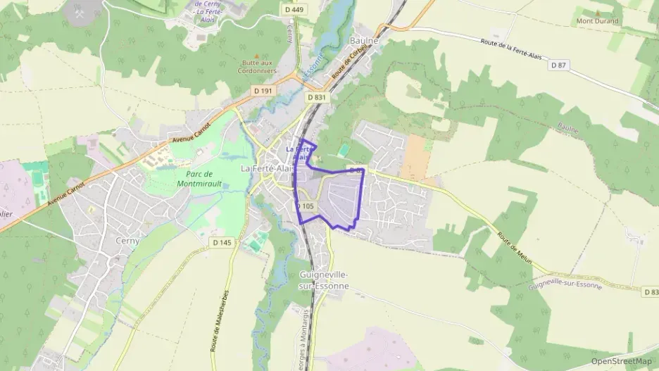 Maison 80 m² cinq pièces à vendre à La Ferté-Alais
