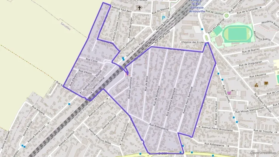 Maison 79 m² trois pièces à vendre à Arnouville
