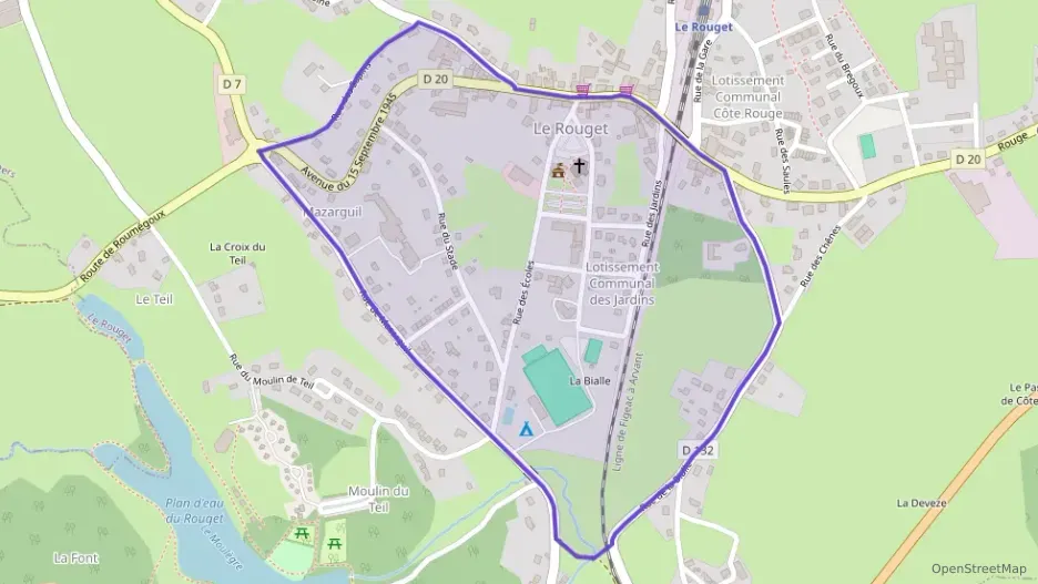 Maison 75 m² cinq pièces à vendre à Le Rouget-Pers Maison 75 m² cinq pièces à vendre à Le Rouget-Pers