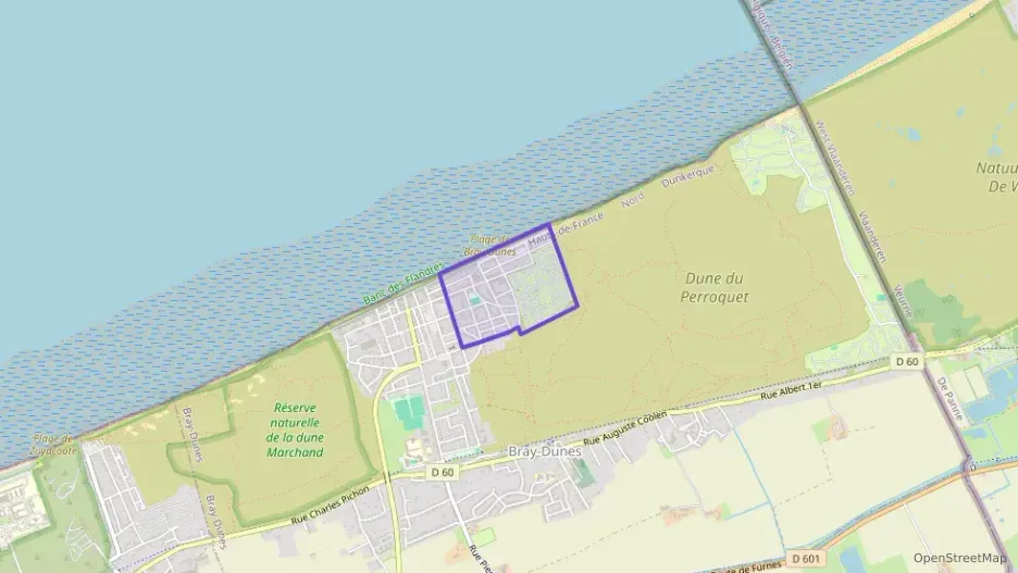 Maison 94 m² cinq pièces à vendre à Bray-Dunes