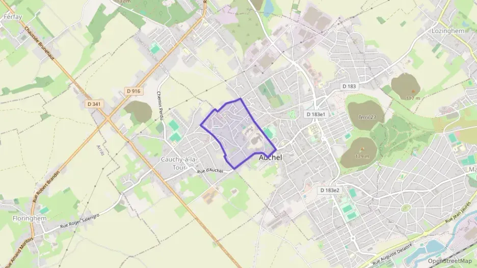 Maison 83 m² quatre pièces à vendre à Auchel