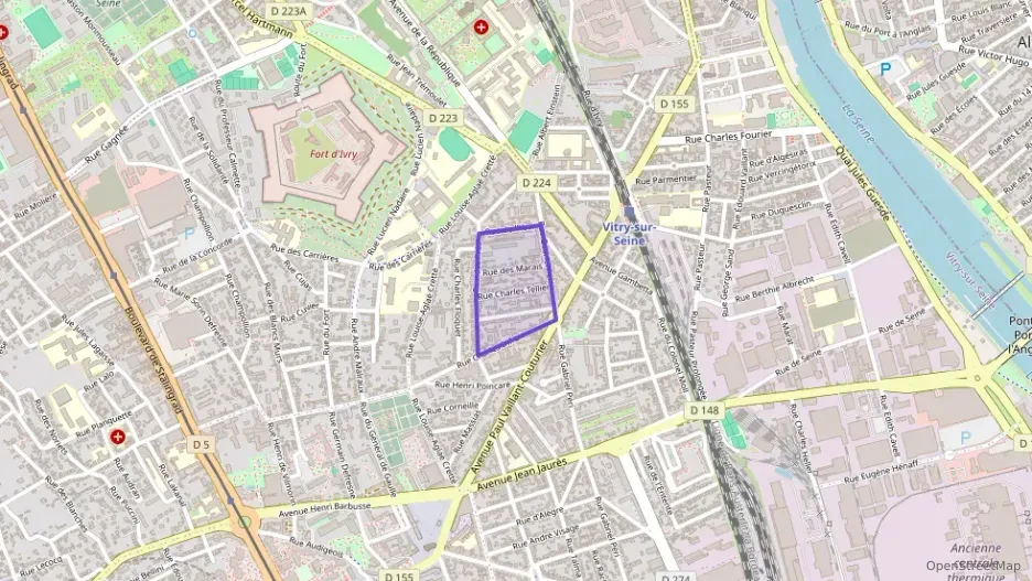 Maison 82 m² quatre pièces à vendre à Vitry-sur-Seine