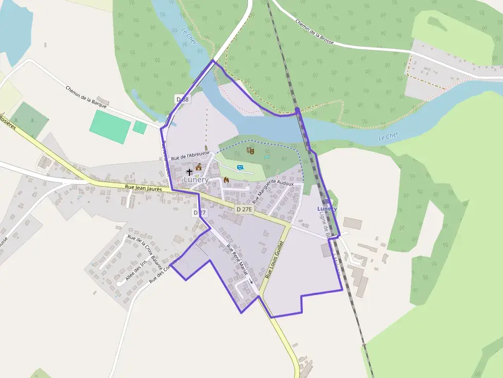 Maison 92 m² quatre pièces à vendre à Lunery