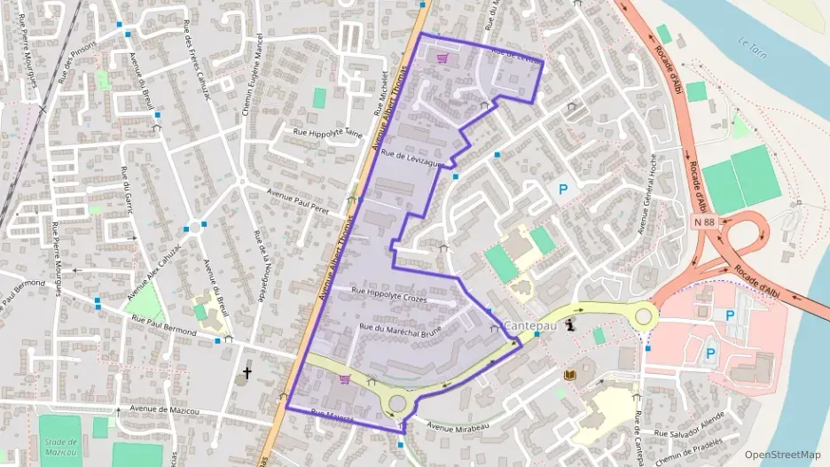 Maison 77 m² quatre pièces à vendre à Albi
