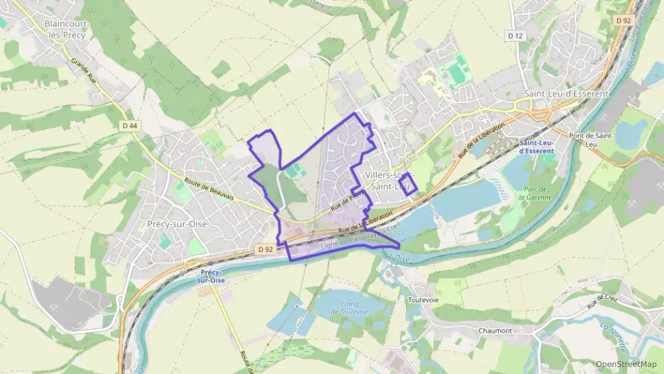 Maison 93 m² six pièces à vendre à Villers-sous-Saint-Leu