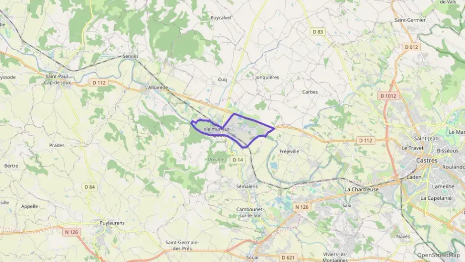 Maison 75 m² trois pièces à vendre à Vielmur-sur-Agout