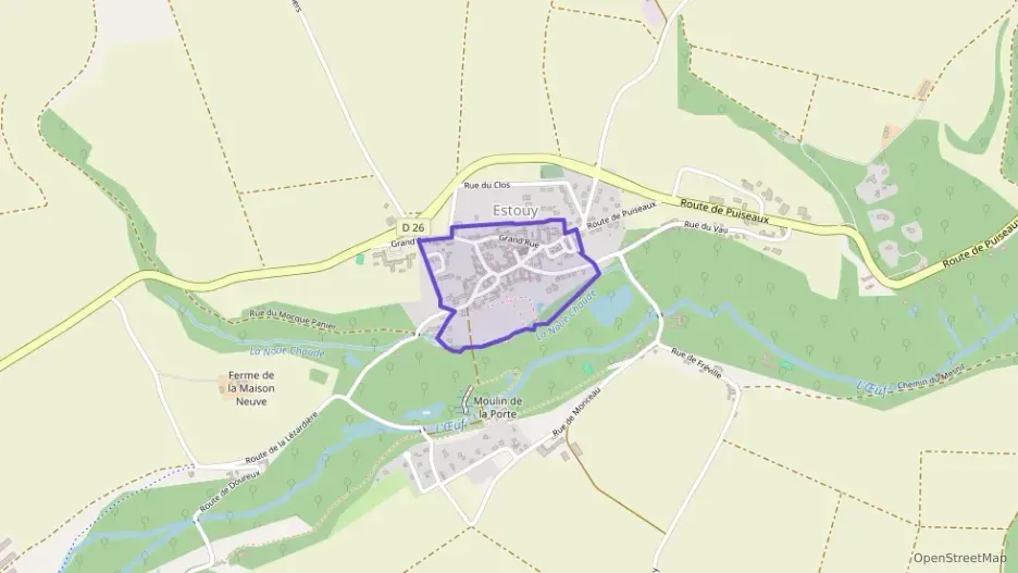 Maison 63 m² trois pièces à vendre à Estouy Maison 63 m² trois pièces à vendre à Estouy
