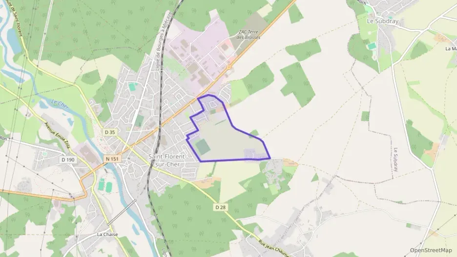 Maison 104 m² quatre pièces à vendre à Saint-Florent-sur-Cher