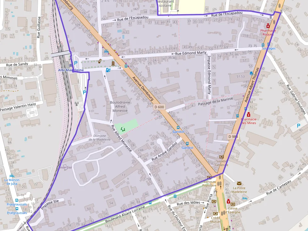 Maison 87 m² quatre pièces à vendre à Albi