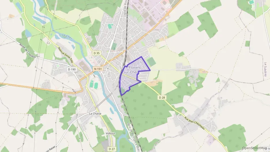Maison 67 m² quatre pièces à vendre à Saint-Florent-sur-Cher